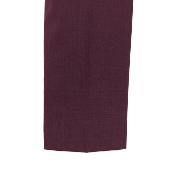 Bar III Men's Skinny-Fit Active Stretch Wool Suit Pants Red Solid 32x32 NWT - Picture 5 of 6